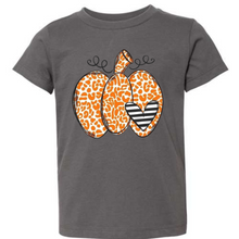 Load image into Gallery viewer, Leopard Pumpkin Toddler Graphic Tee
