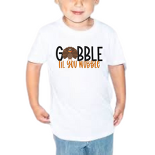 Load image into Gallery viewer, Gobble til you Wobble Graphic Tee
