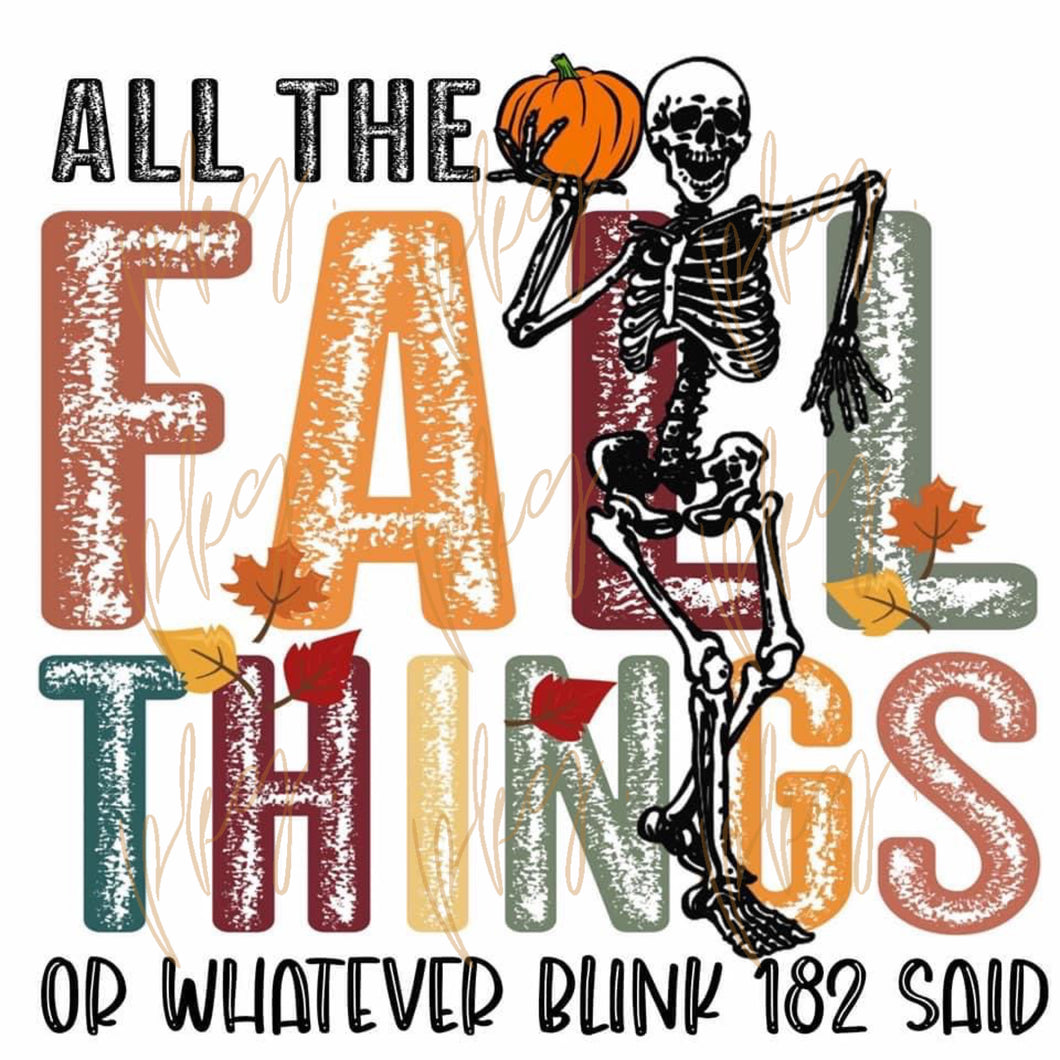 Blink182 Fall Things