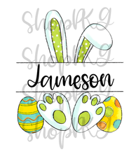 Load image into Gallery viewer, Boy Bunny Personalized
