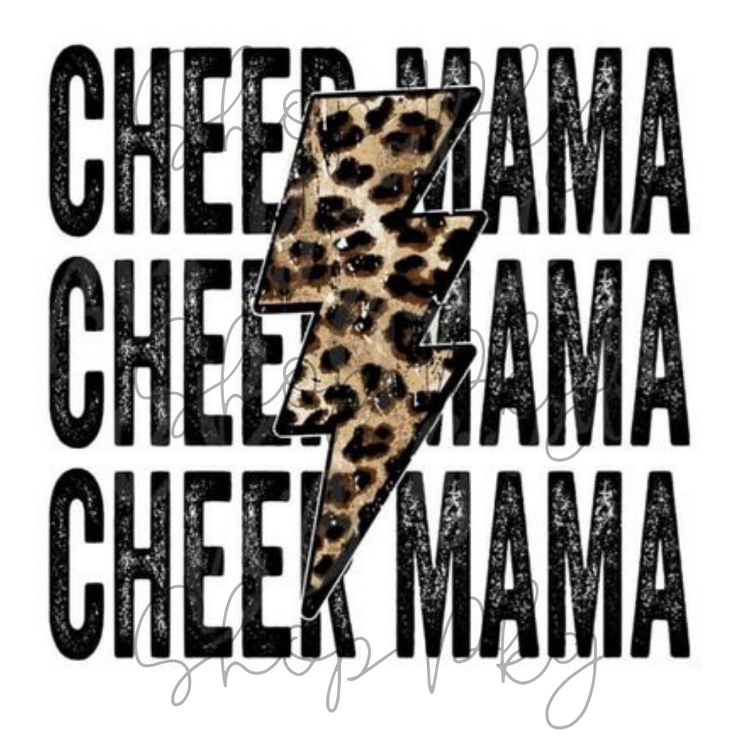 Cheer Mama Leopard Lightning