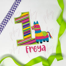 Load image into Gallery viewer, Fiesta Piñata Birthday Number Applique
