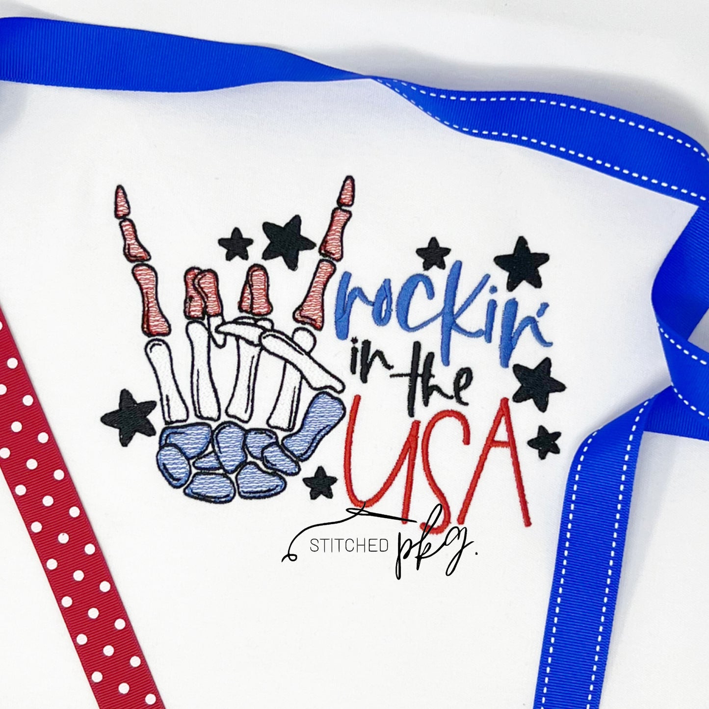 Rockin in the USA Embroidery