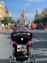 Load image into Gallery viewer, Mouse Snack Goals Stroller Spotter Tag
