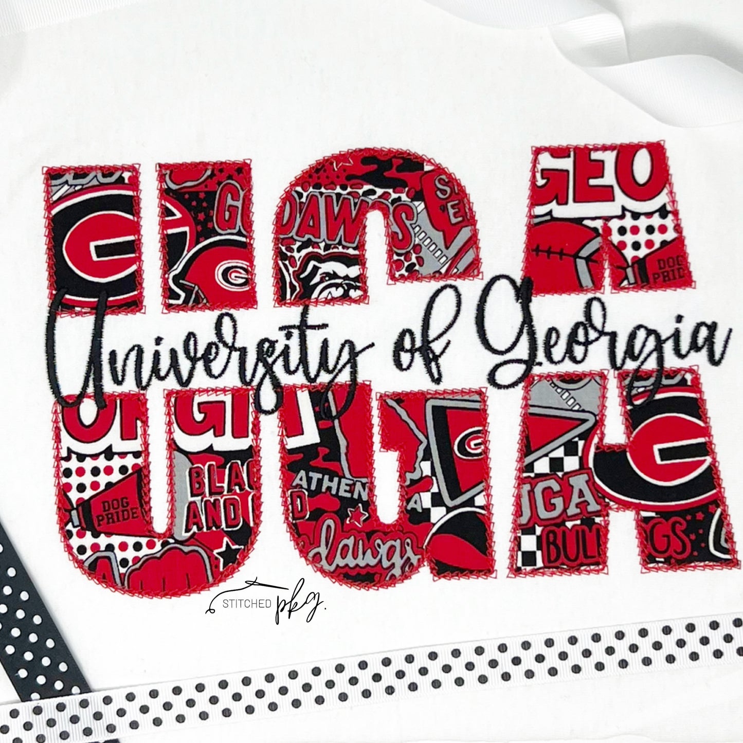 University of Georgia Spirit Applique