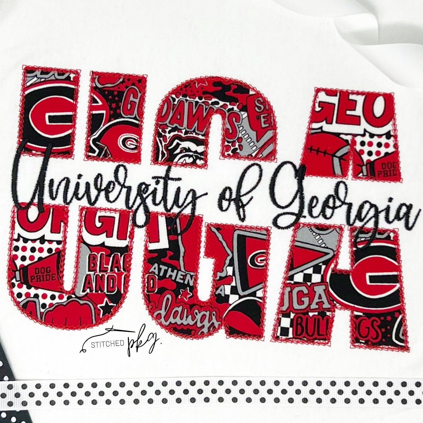 University of Georgia Spirit Applique