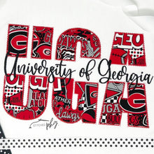 Load image into Gallery viewer, University of Georgia Spirit Applique
