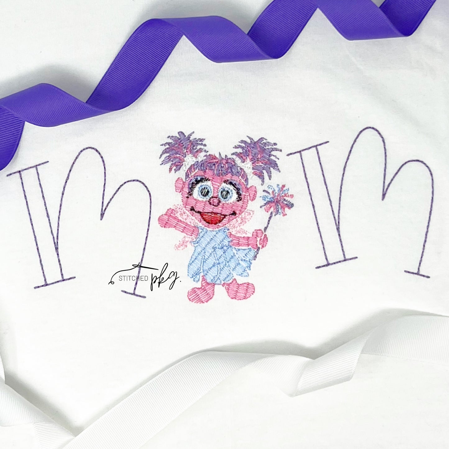 Abby Cadabby Mom Embroidery