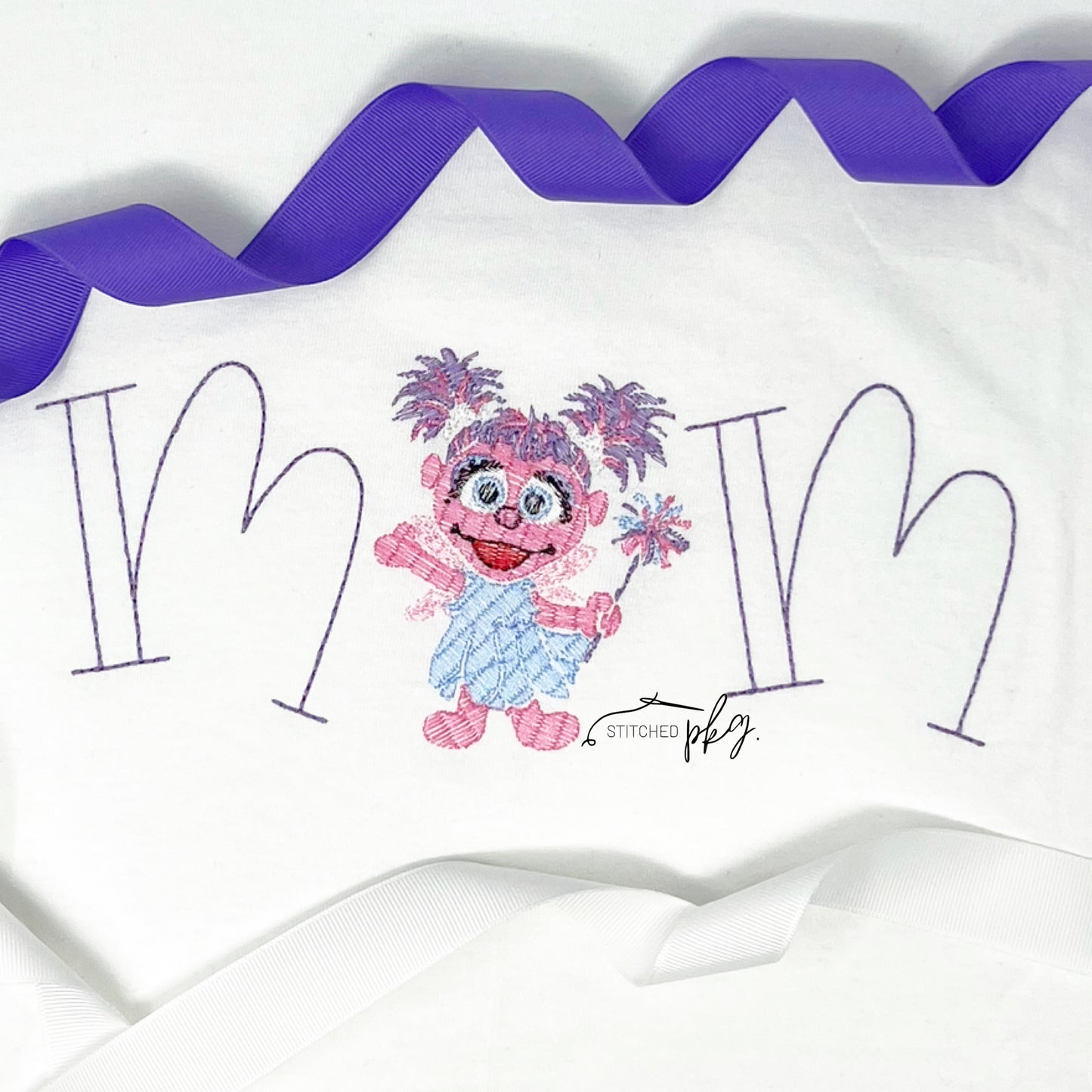 Abby Cadabby Mom Embroidery