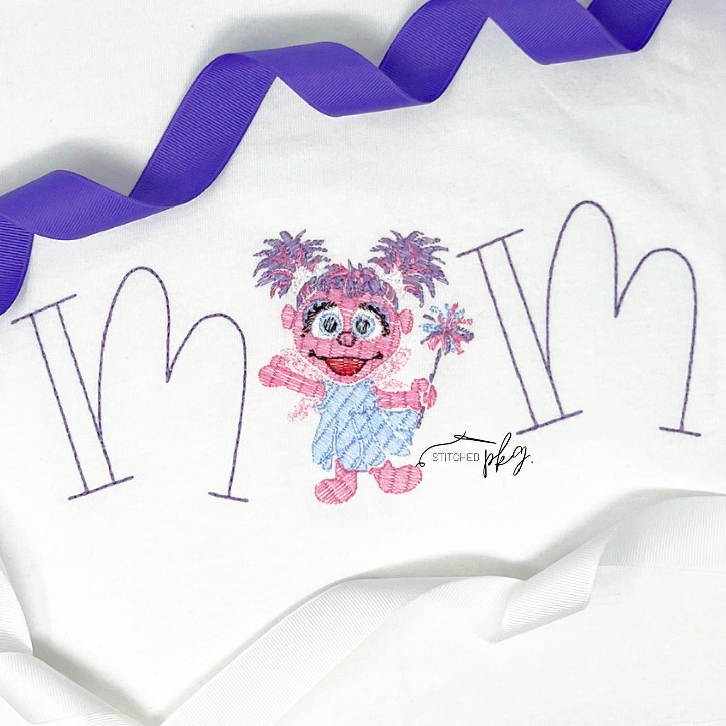 Abby Cadabby Mom Embroidery