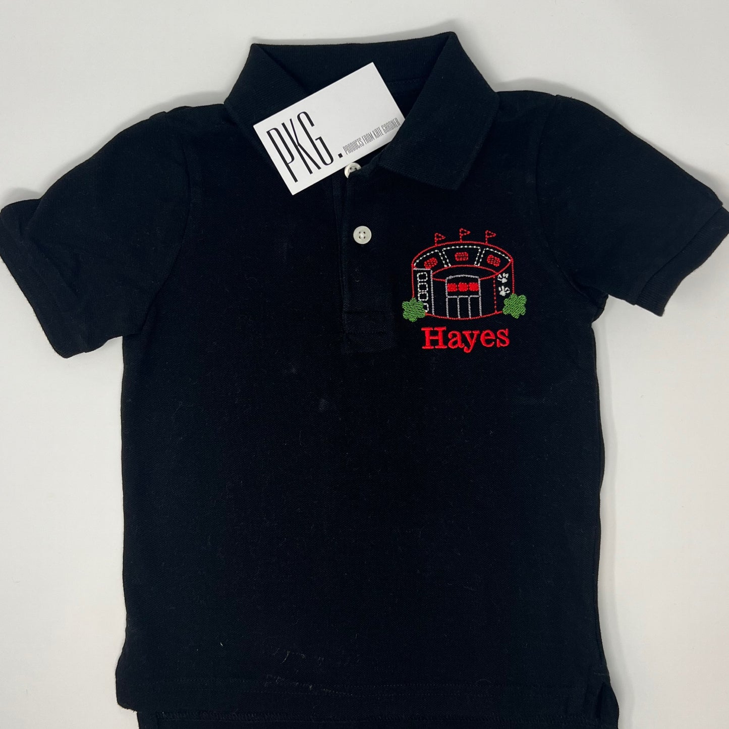 UGA Sanford Stadium Polo Embroidery