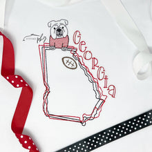 Load image into Gallery viewer, Georgia Football Bulldog Embroidery
