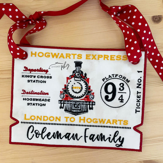 Wizard Express Train Spotter Tag