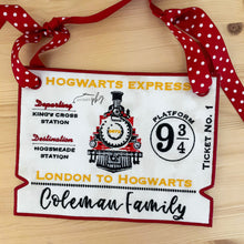 Load image into Gallery viewer, Wizard Hogwarts Express Spotter Tag

