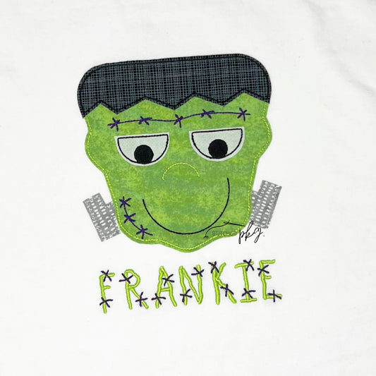 Frankenstein Face Applique