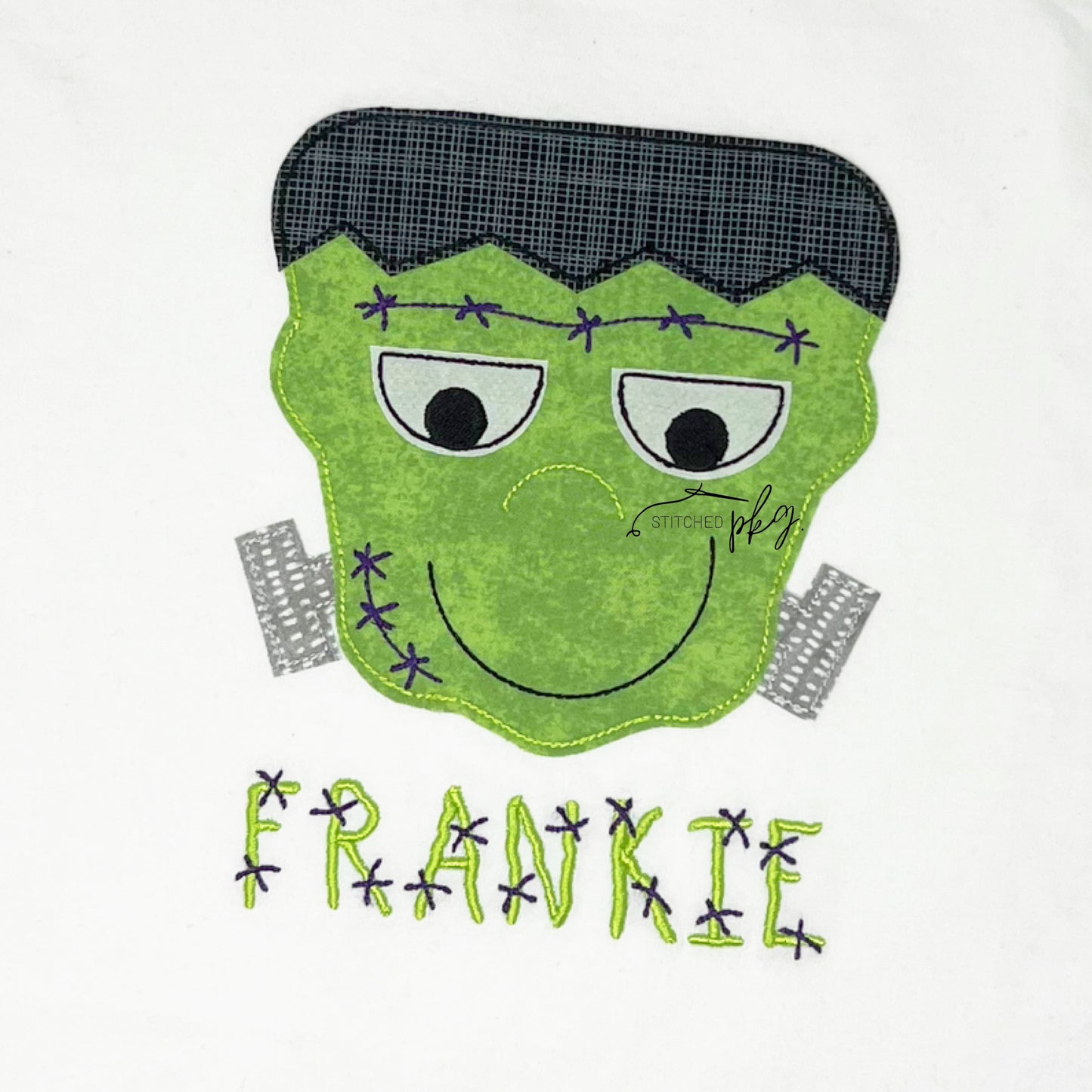 Frankenstein Face Applique