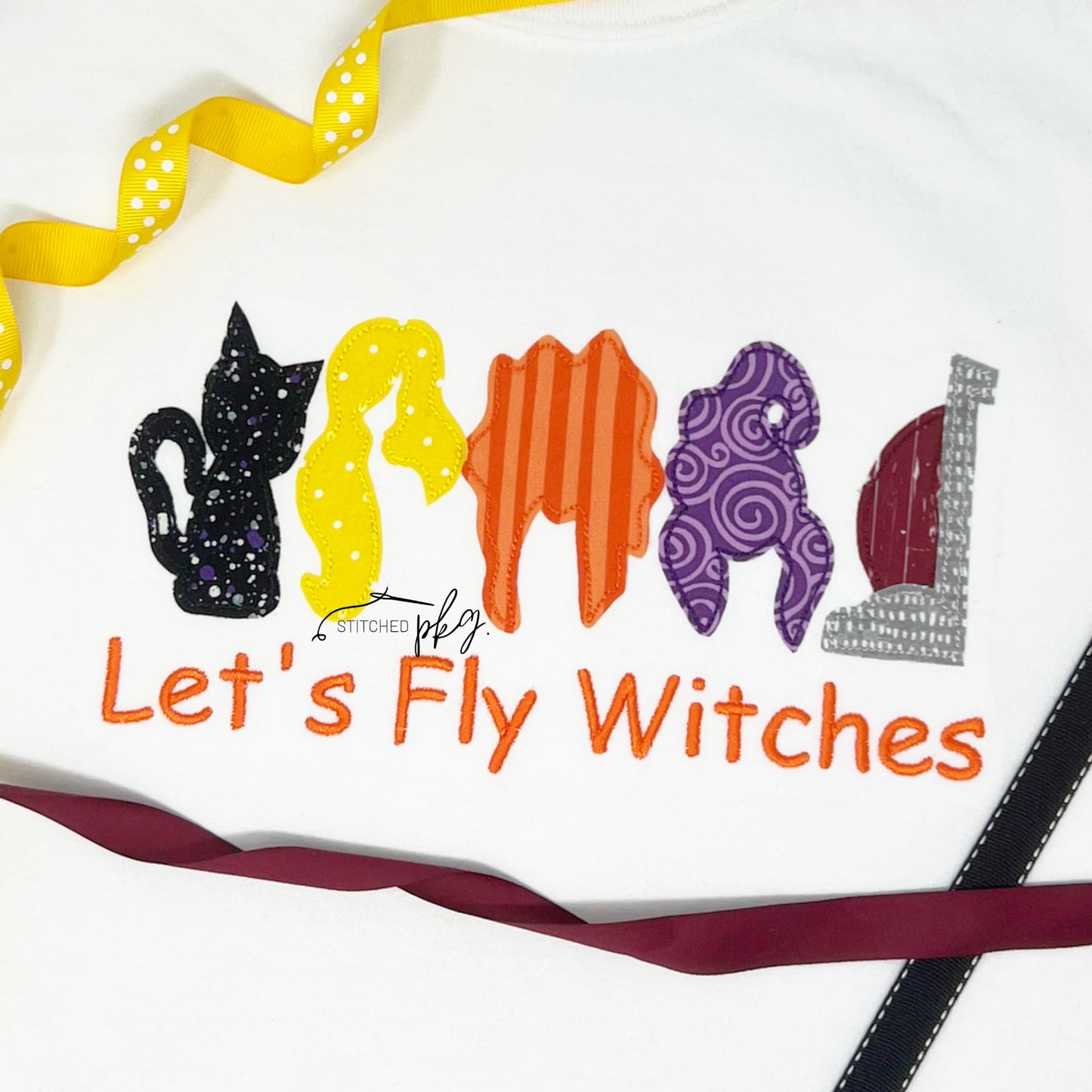 Hocus Witches Applique