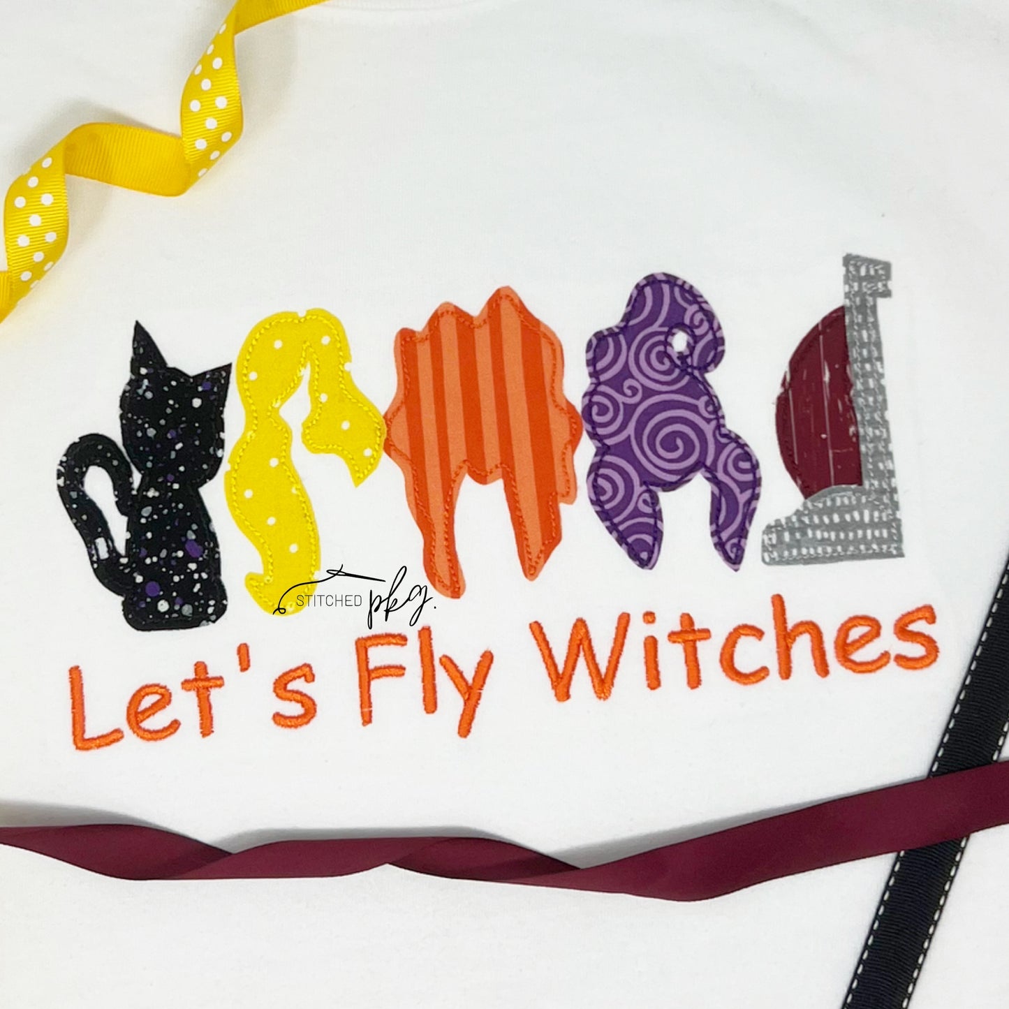 Hocus Witches Applique