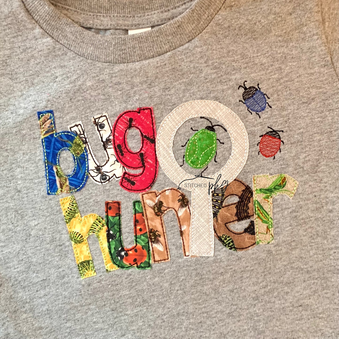 Bug Hunter Applique (Gray Shirt Option)