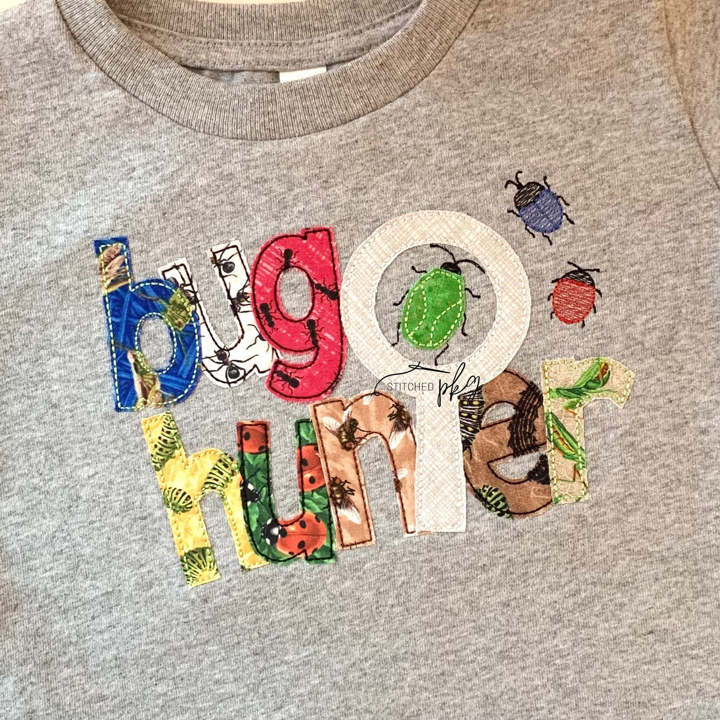 Bug Hunter Applique (Gray Shirt Option)