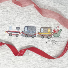 Load image into Gallery viewer, Delivery Truck Trio Embroidery
