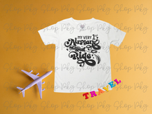 Load image into Gallery viewer, My Very First Airplane Ride Tee
