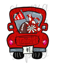 Load image into Gallery viewer, Red and White Spirit Truck
