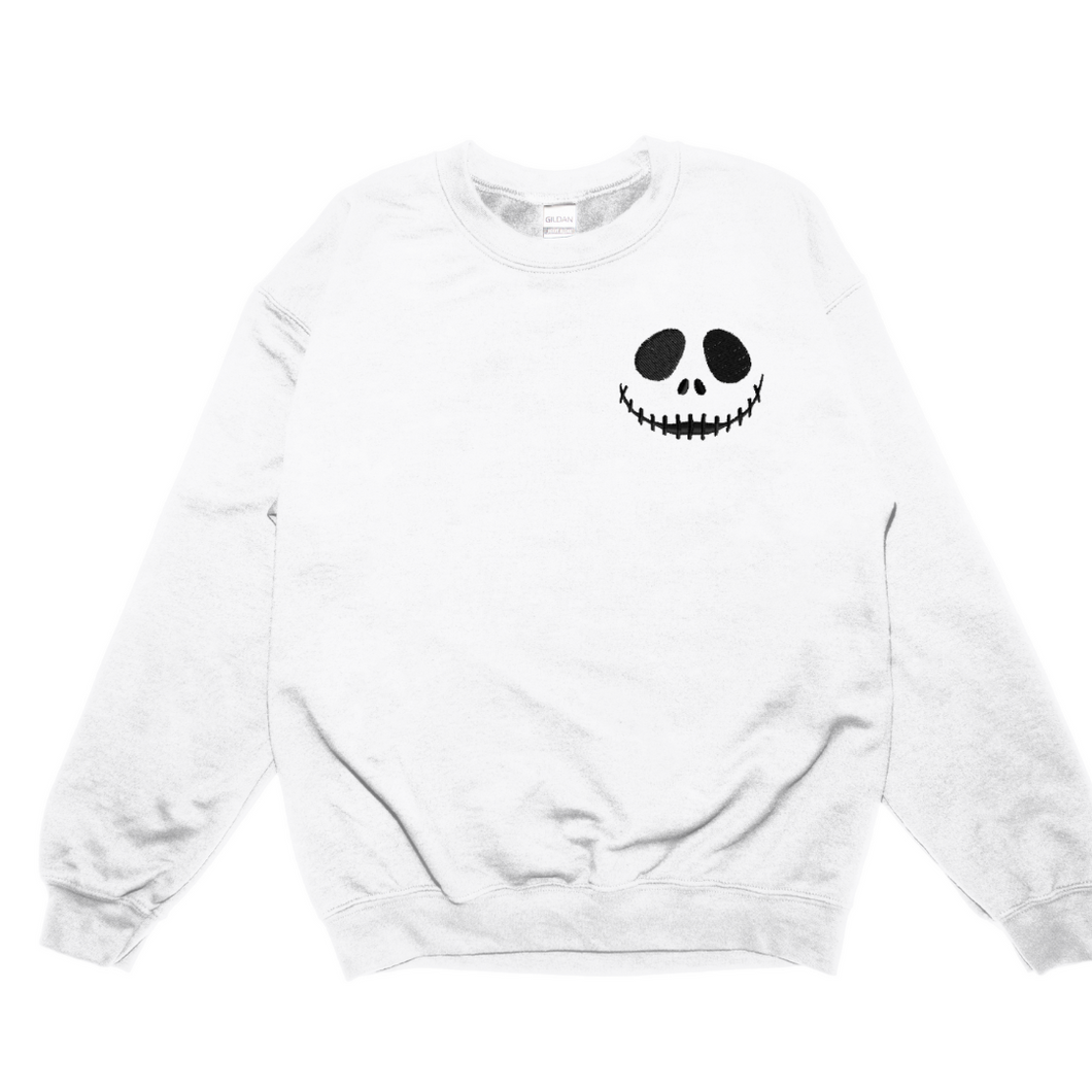 Jack Skeleton Embroidered Sweatshirt