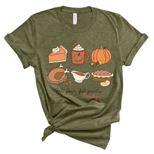 Load image into Gallery viewer, Thanksgiving Meal Graphic Tee
